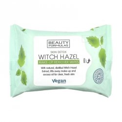 Beauty Formulas Witch Hazel Make-Up Remover Wipes chusteczki do demakijażu, 25szt