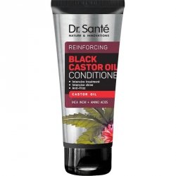 Odżywka do Włosów Wzmacniająca z Olejem Rycynowym, Dr. Sante Black Castor Oil