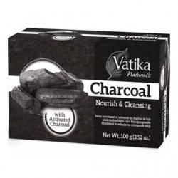 Mydło z węglem CHARCOAL VATIKA NATURALS Dabur, 100g