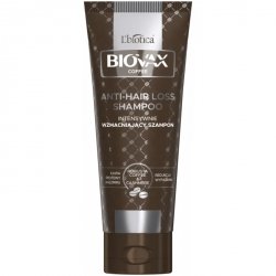 L`BIOTICA Biovax Glamour Coffee Szampon do włosów intensywnie wzmacniający - Kawa i Proteiny Kaszmiru 200ml