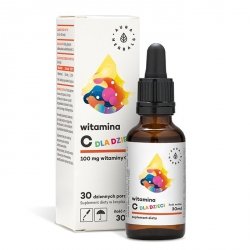 Witamina C Dla Dzieci 100mg, Krople, Aura Herbals, 30ml