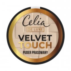 Celia De Luxe Puder w kamieniu Velvet Touch nr 102 Natural Beige  9g