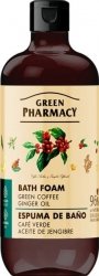 GREEN PHARMACY Pianka do kąpieli Zielona kawa + Olejek imbirowy 500 ml