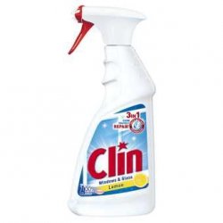 Clin Płyn do mycia szyb cytryna, Spray, 500 ml