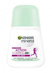 GARNIER Mineral Dezodorant roll-on Action Control 48h - Heat,Stress  50 ml