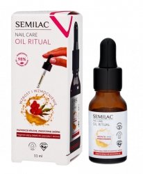 SEMILAC Nail Care Oil Ritual Regenerujący Olejek do paznokci i skórek 11 ml