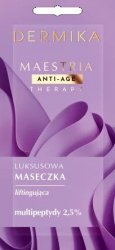 DERMIKA Maestria Anti-Age Therapy Luksusowa Maseczka liftingująca - multipeptydy 2.5%  7g