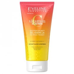 EVELINE Vitamin C 3x Action Oczyszczający Żel-Esencja do mycia twarzy 150ml