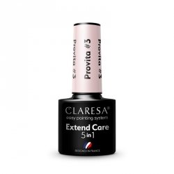 CLARESA Baza pod lakier hybrydowy Extend Care 5in1 Provita - 3  5g