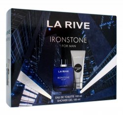 LA RIVE Man Zestaw prezentowy Ironstone (woda toaletowa 100 ml + żel pod prysznic 100 ml)