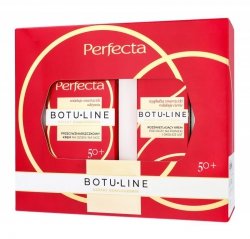 PERFECTA Zestaw prezentowy Botuline 50+ (Krem przeciwzmarszczkowy na dzień i na noc 50 ml + Krem pod oczy 15 ml)