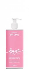 ON LINE Emocje Mydło do rąk i ciała 2w1 Love 390 ml