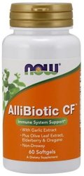 AlliBiotic CF, NOW Foods, 60 kapsułek