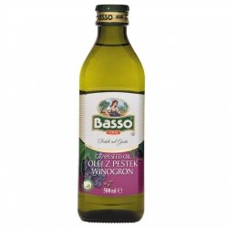 Olej z pestek winogron, Basso, 500 ml