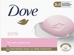 Mydło w kostce delikatne nawilżające pink, DOVE, 90g