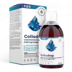 Colladrop Flex, Kolagen Morski 5000 mg, Aura Herbals, 500ml