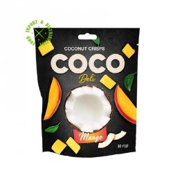 COCO DELI chipsy kokosowe o smaku mango, 30g