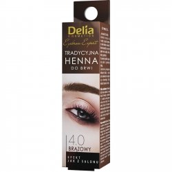 Delia Henna do brwi - tradycyjna 4.0 Brązowy 2g