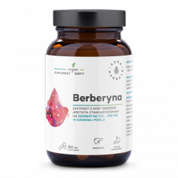 Berberyna 500 mg (Berberies aristata), Aura Herbals, 60 kapsułek