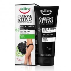 Oczyszczający Peeling do Ciała z Aktywnym Węglem, Equilibra