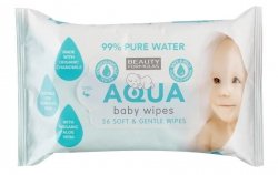 Beauty Formulas Baby Chusteczki nawilżane dla dzieci 99% Aqua -56szt