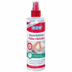 SOS Spray dezynfekujący do stóp i butów, 250ml