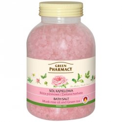 Sól Kąpielowa Róża Piżmowa i Zielona Herbata, Green Pharmacy