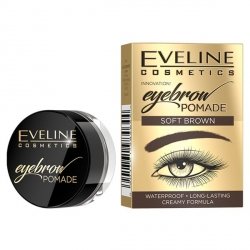 Eveline Eyebrow Pomade Pomada do brwi Soft Brown