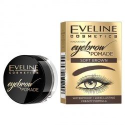 Eveline Eyebrow Pomade Pomada do brwi Soft Brown