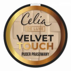 Celia De Luxe Puder w kamieniu Velvet Touch nr 103 Sandy beige