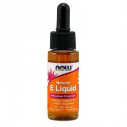 Natural E Liquid, Naturalna Witamina E w Płynie, NOW Foods