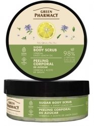 Peeling cukrowo-solny do ciała Werbena + Słodki olejek, GREEN PHARMACY, 200ml
