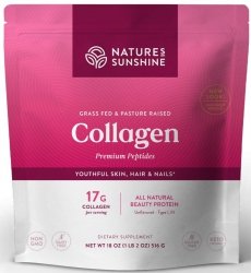 Collagen, Kolagen w Proszku, NSP, 516 g