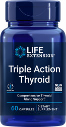 Triple Action Thyroid, Life Extension, 60 kapsułek