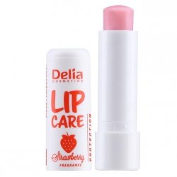 Pomadka Ochronna do Ust Truskawkowa, Delia Lip Care Strawberry, 4,9g