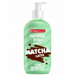 CLEAN HANDS Proteinowe mydło Matcha Latte 500 ml