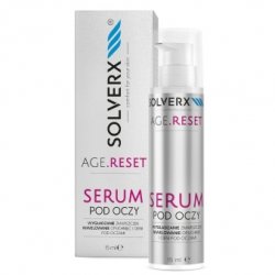 SOLVERX Age.Reset Serum pod oczy - Wygładzanie Zmarszczek & Niwelowanie Opuchnięć i Cieni 15ml
