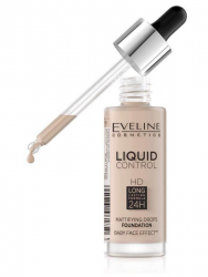 EVELINE Liquid Control HD Podkład do twarzy nr 011 Natural
