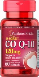 Коэнзим Q10 100 мг, Puritan's Pride, 30 капсул