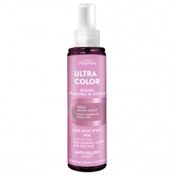 JOANNA Ultra Color Płukanka do włosów w sprayu różowa 150 ml