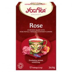 Herbata RÓŻA, Yogi Tea,17x2g