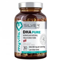 Жирные кислоты DHA, Silver Pure MyVita, 30 капсул
