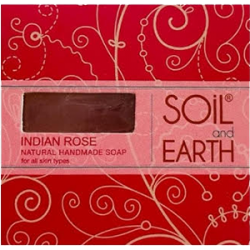 Индийская роза - Натуральное мыло, Soil & Earth, 125г