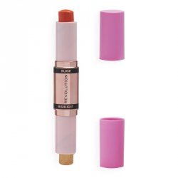 REVOLUTION Blush & Highlight Stick Róż i Rozświetlacz w sztyfcie Coral Dew 4.3g