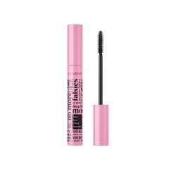 CLARESA Tusz do rzęs NO MORE FALSIES pogrubiający - 01 deep black 10g