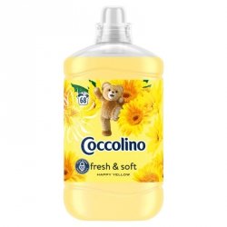 COCCOLINO Fresh & Soft Płyn do płukania tkanin Happy Yellow (68 prań) 1700 ml