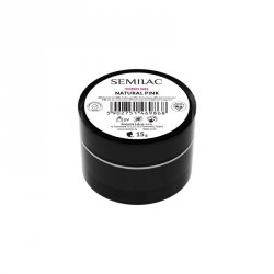 SEMILAC Żel budujący Thixo Gel - Natural Pink 15 g