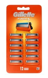 Ostrza do maszynki do golenia Gillette Fusion 5, opakowanie 12 sztuk