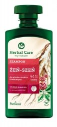 HERBAL CARE Szampon do włosów cienkich i delikatnych Żeń-Szeń 330 ml