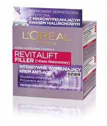 LOREAL Revitalift Filler [HA] Intensywnie Wypełniający Krem anti-age na dzień  50 ml